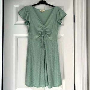 Green dress